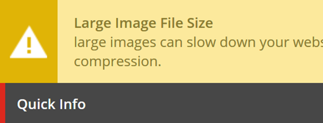Sitecore Content Editor Warning for large images