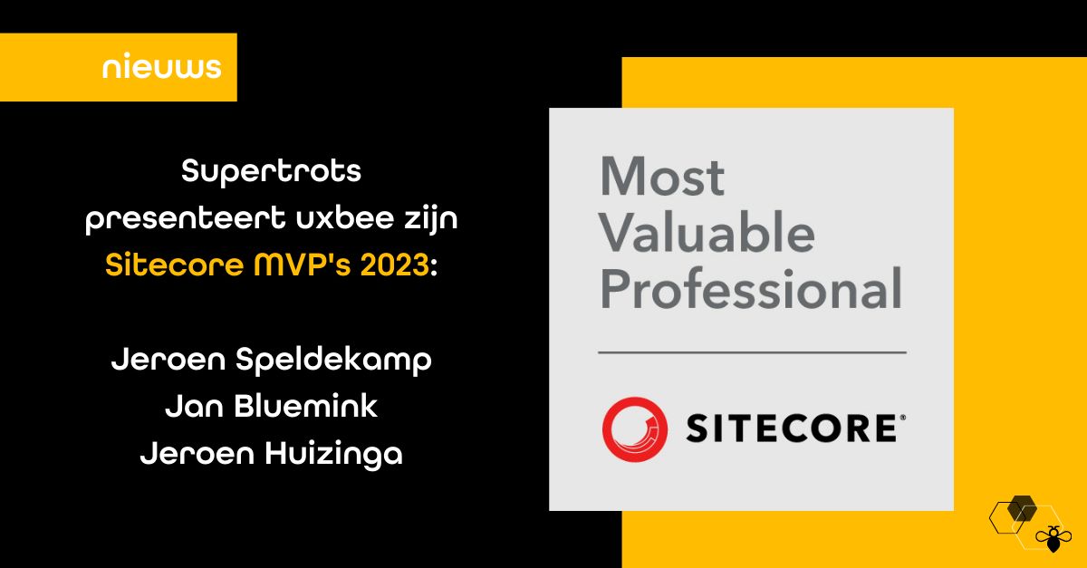 Jan Bluemink Sitecore MVP 2023